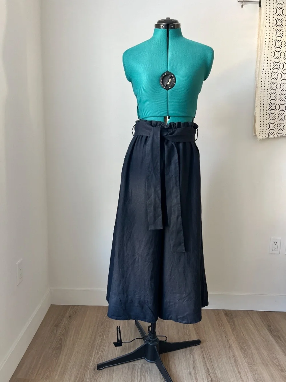 Cos Wide-Legged Linen Trousers, US size 8